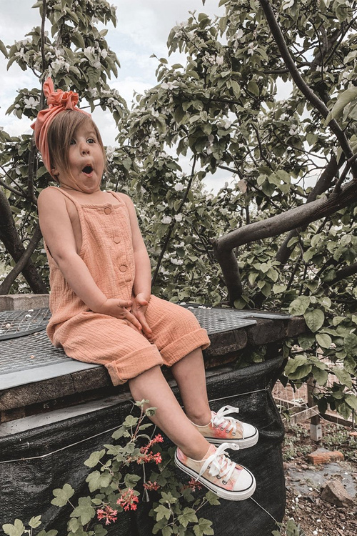 Children's Classic Sneakers With Tie-Dye Effect Simba