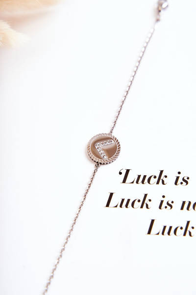 Bransoletka Damska Celebrytka Ozdoba Cyrkonie Srebrna