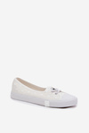 Ladies Sneakers With Embroidery Lee Cooper White LCW-25-31-3447L