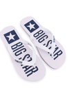 Men's Flip Flops Big Star Flip Flops White DD174673