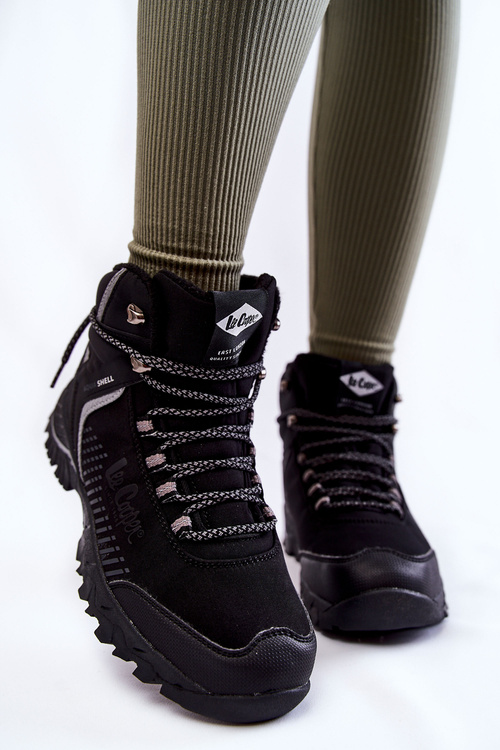 Women's insulated hiking boots Lee Cooper LCJ-22-01-1427L Black