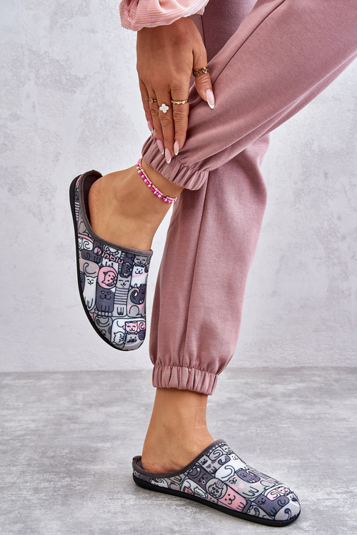 Flip-flops Befado Cats 155D208 Grey