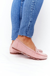 Women's Suede Loafers Pink Madelyn