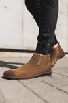 Męskie Buty Sztyblety Cross Jeans Camel EE1R4068C