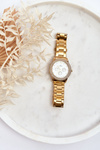 Women's Waterproof Watch Giorgio & Dario with Zirconia Gold