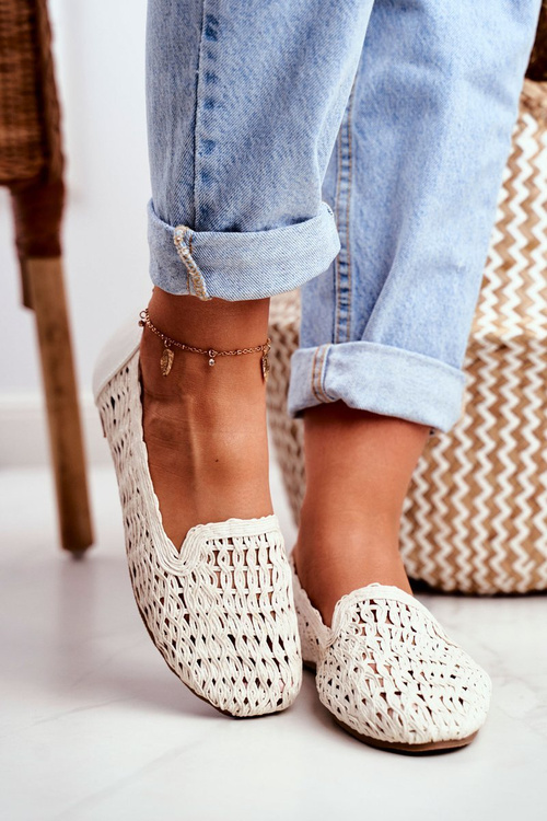 Women's Ballerinas Lu Boo White 4Ever