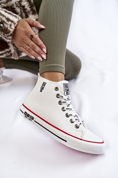 Classic High Insulated Sneakers Big Star KK274597 White