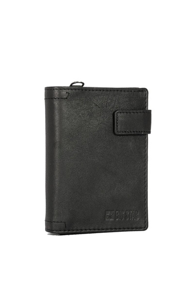 Men's Wallet Made of Genuine Leather Big Star KK675003 Black