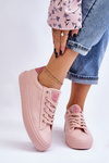 Classic Low Sneakers Big Star LL274095 Light pink