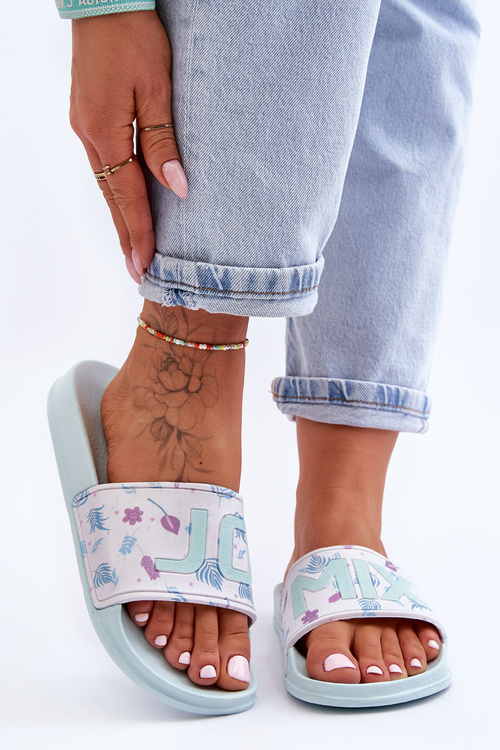 Klapki Klasyczne Damskie Jasnozielone Jomix SD8217