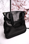 Large Shopper Bag With Detachable Strap LAURA BIAGGI Black 