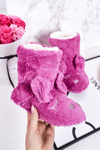 Children's Insulated Home Slippers Fuchsia Sleepyhead