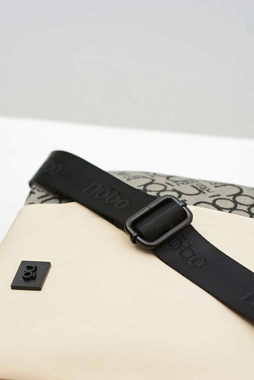 Nobo Women's Medium Beige Letterman Handbag