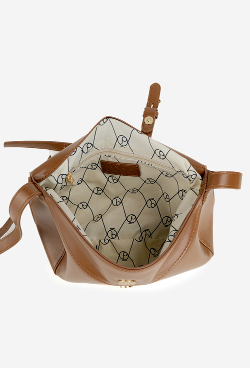 Torebka Listonoszka Jasnobrązowa NOBO BAG5780-M17