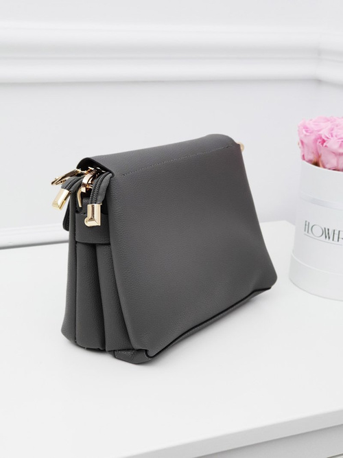 Grey Women's Handbag NOBO Letter Bag NBAG-F0330-C019