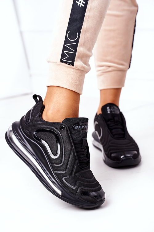 Women’s Sport Shoes Sneakers Black Rapter