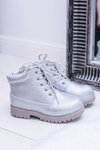 Kids' Insulated Silver Trapper Boots Dexter