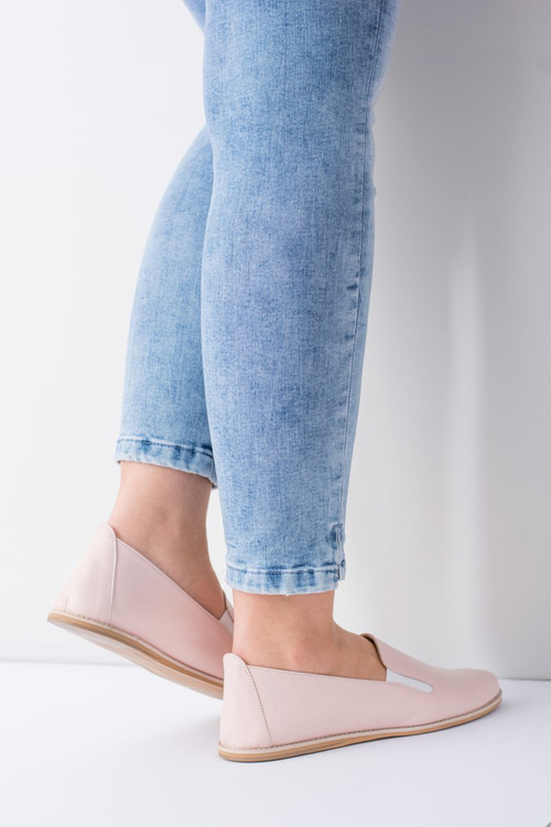 Pink Pastel Women's Ballerinas Leather Fresca