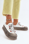 Women's Platform Sneakers GOE NN2N4054 White