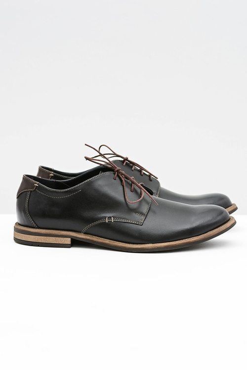 Elegant Men's Black Feliciano Half Shoes