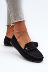 Classic Black Women's Moccasins Iramarie
