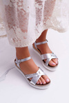 Women's Sandals On Anchor Elegant Silver Meryl
