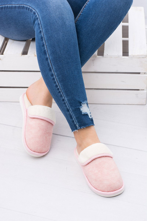 Women's Pink Home Sleepy Flip Flops