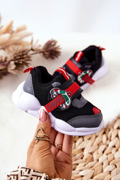 Children's Velcro Sports Shoes Befado 516P096 Black