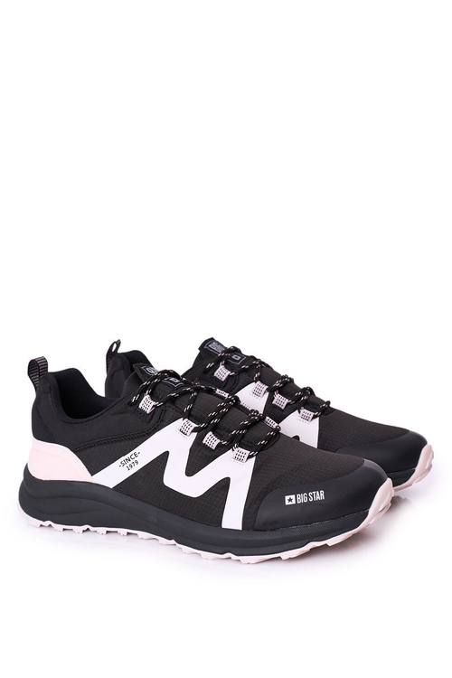 Męskie Sportowe Buty Memory Foam Big Star HH174088 Czarne