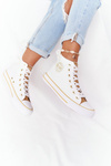Women's High Sneakers Big Star HH274450 White