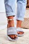 Women's Slides Big Star Grey GG274042