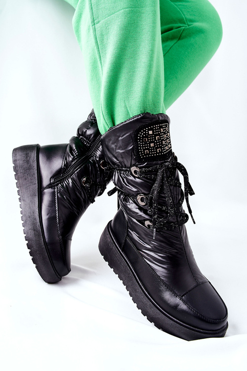 Women's Snow Boots Black Chardonnay