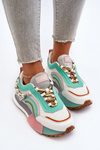Sneakersy Z Ozdobą Damskie Multikolor GOE NN2N4048