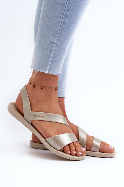 Sandały Damskie Beżowe 82429 Ipanema Vibe Sandal Fem