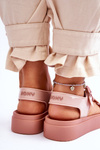 Fragrant Hypoallergenic Sandals ZAXY JJ285242 Nude