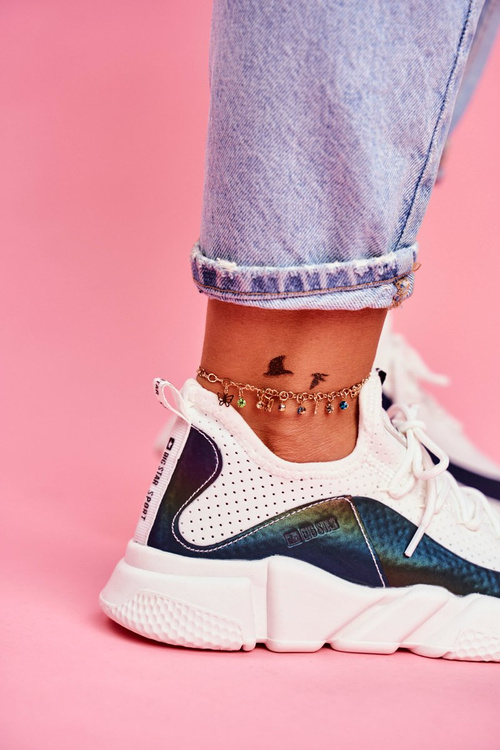 Women's Sports Shoes Big Star White FF274A052