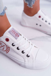 Women's Cross Jeans Sneakers White DD2R4068
