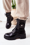 Insulated Boots With A Pocket Black Awesome