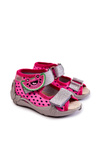 Sandals On Velcro Watermelon Befado 342P045 Pink