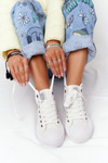 Women's High Sneakers Big Star HH274149 White