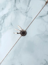 Women's Dreamcatcher Chain Bracelet Pink Gold Melody