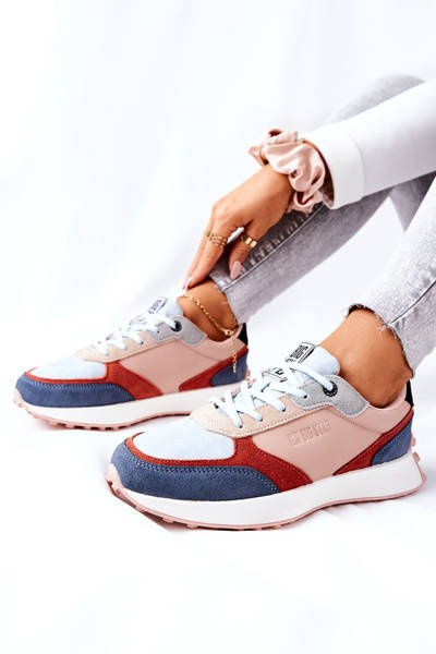 Sports Shoes Memory Foam Big Star II274401 Beige/Blue
