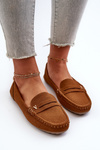 Mokasyny Klasyczne Damskie Camel Iramarie DF879