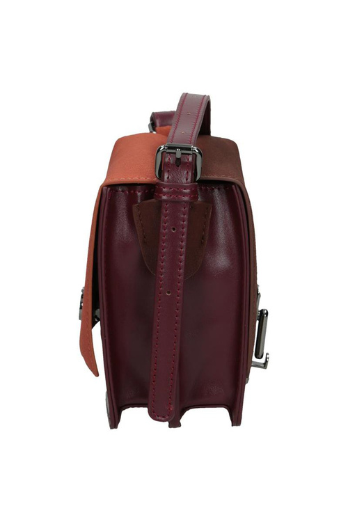 Maroon Women's Handbag Nobo Letter Bag NBAG-F2330-C005