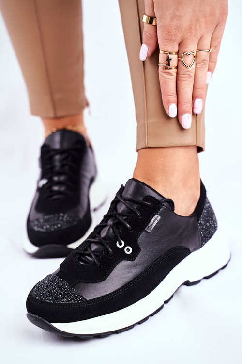 Women's Sport Shoes Sneakers Leather Maciejka 04845-01