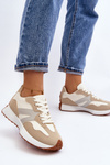 Women's Beige Sports Shoes Chloette