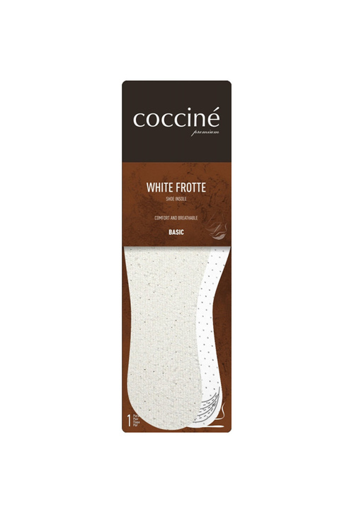 Inserts Coccine White Frotte foam on latex 34-41