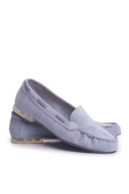 Sergio Leone Suede Moccasins MK722 Blue
