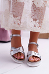 Women's Sandals On Anchor Elegant Silver Meryl
