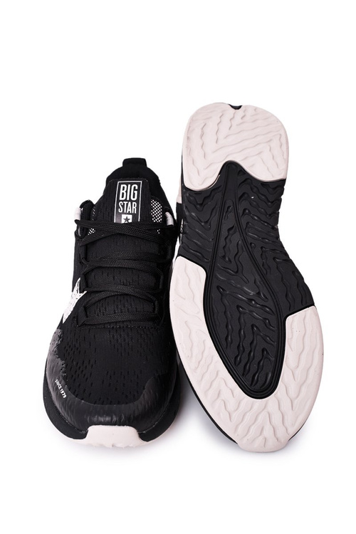 Men's Sport Shoes Memory Foam Big Star HH174236 Black